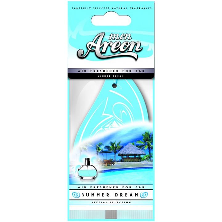 خوشبو کننده ماشین آرئون مدل mon با رایحه Summer Dream Areon mon Summer Dream Car Air Freshener